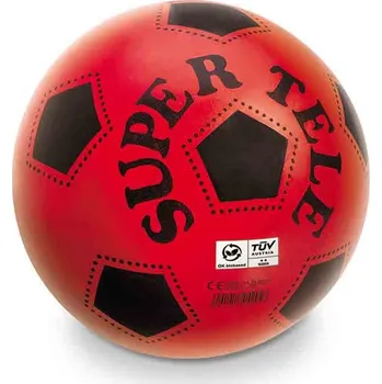 Míč nafouknutý SUPER TELE 23 cm BIO BALL - červená