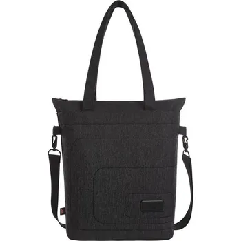 brašna na notebook Halfar Prošívaná nákupní taška na notebook FRAME - Černošedá kropenatá