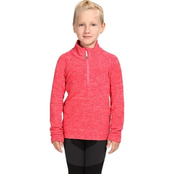 Chlapecká mikina Dětská fleecová mikina KILPI ALMERI-J, Růžová - 152