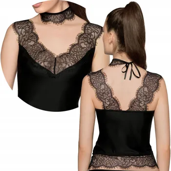 Podprsenka Podprsenka s měkkými košíčky Róża, černá, velikost 40