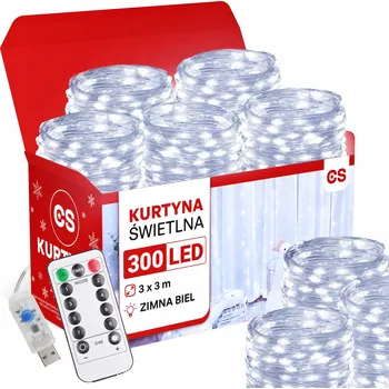 Vánoční dekorace Vánoční osvětlení na stromeček XPart pro vnitřní použití, 3 m, 201 - 300 světýlek