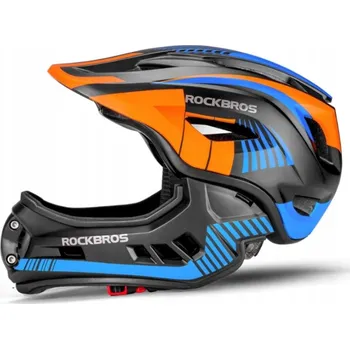Cyklistická přilba Dětská helma Rockbros integrální, vícebarevná, velikost S 48-53 cm