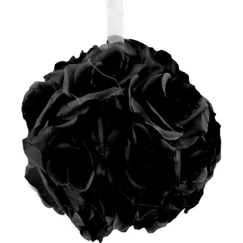 Bytová dekorace Květinová koule Ø15 cm - 8 černá