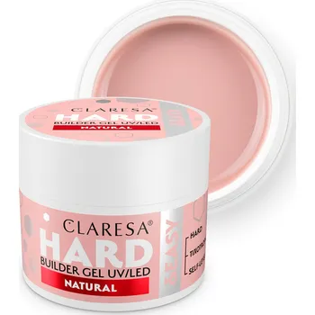 Kosmetika CLARESA STAVĚCÍ GEL HARD&EASY BUILDER GEL NATURAL 12g