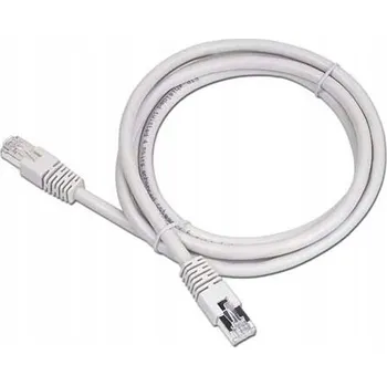 Síťový kabel GEMBIRD patch kabel RJ45, zalévaná koncovka, kategorie 5e FTP, 5 m, šedý