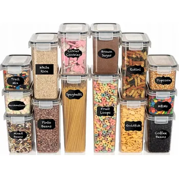 Dóza na potraviny Kuchyňské dózy na potraviny sada 16 ks hermetické dózy