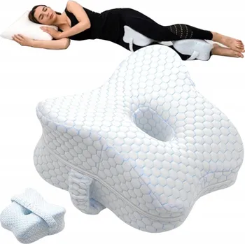 Polštář ORTOPEDICKÝ POLŠTÁŘ HYPOALERGENNÍ PRO SPANÍ S ODDĚLITELNÝM POTAHM