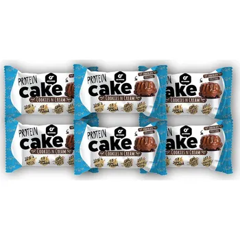 Go Fitness 6x Protein Cake MIX 50g Varianta: vanilla