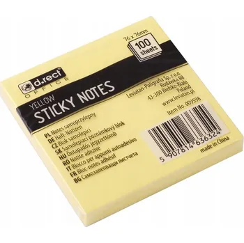 Blok Samolepicí bločky D.rect 100 listů