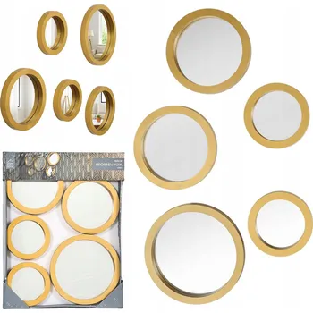 Zrcadlo Zrcadlo HowHomely nástěnné kulaté 47,6 x 4,1 mm