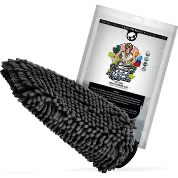 Nuke Guys Chenille Black - Mikrovláknová mycí rukavice