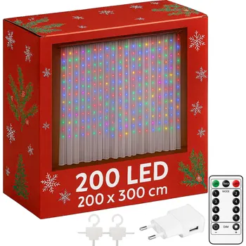 Vánoční dekorace Vánoční osvětlení na stromeček FORTRADE do interiéru 5 m, 101 - 200 světýlek