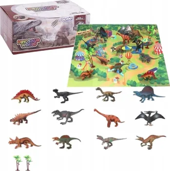 Figurka WOOPIE Sada Figurek Dinosauři XL + Podložka