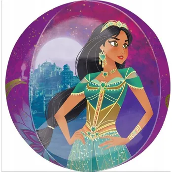 Balónek Fóliový balónek Amscan Aladin fialový 38x40 cm