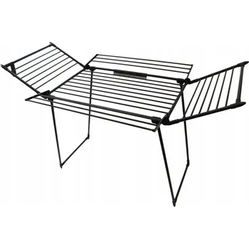 Sušák na prádlo SUŠÁK NA PRÁDLO VELKÝ SKLÁDACÍ ČERNÝ ZAHRADNÍ