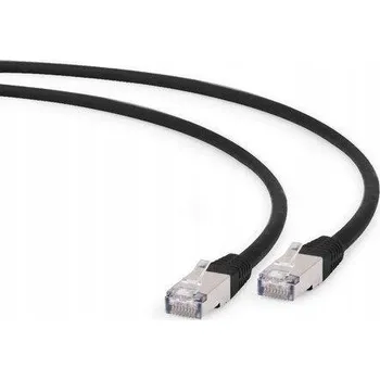Síťový kabel Patchcord Gembird S/FTP 6a RJ45 / RJ45 1 m černý