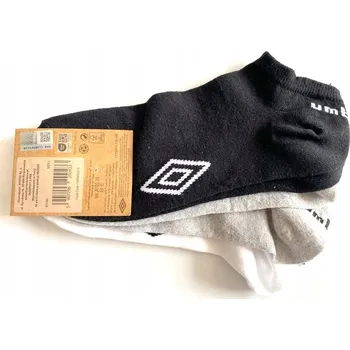 Pánská móda PONOŽKY UMBRO kotníkové 43-46, 3 páry