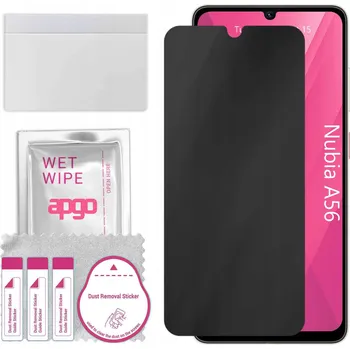 Pouzdro na mobilní telefon Hybridní Sklo s filtrem soukromí pro Nubia A56, PRIVACY