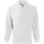 MALFINI Pánská mikina Trendy Zipper - Bílá | L