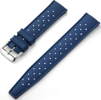 Řemínek na hodinky Řemínek Tropic - modrý - 20 mm + 5 let záruka a dárek ZDARMA