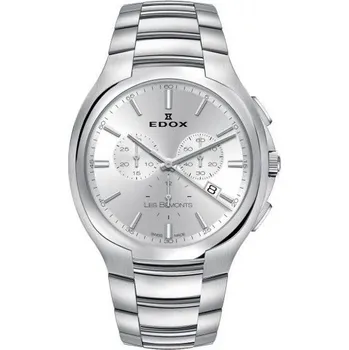 Hodinky EDOX Les Bémonts Ultra Slim Quartz Chronograph 10239-3-AIN + 5 let záruka a dárek ZDARMA