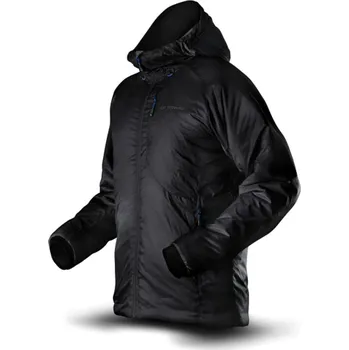 Pánská větrovka nepromokavá bunda pánská TRIMM PACO grafit black/black - XXL