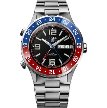 Hodinky Ball Roadmaster Marine GMT COSC Limited Edition DG3030B-S4C-BK + 5 let záruka a dárek ZDARMA