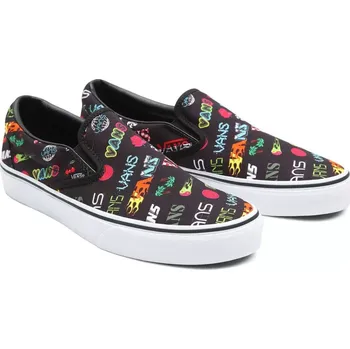 Pánské tenisky tenisky unisex VANS UA Classic Slip-On (DISRUPTIVE), BLK/TRUE WHT - 40,5