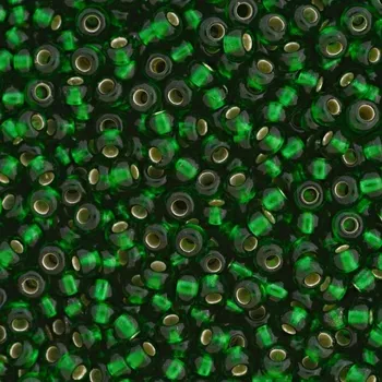 Dětské navlékací korálky PRECIOSA ORNELA Rokajlové korálky - PRECIOSA rokajl 10/0 stříbrný průtah (57060) č. 89