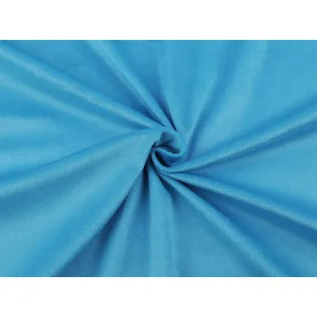 Minky hladké / JEMNÝ PLYŠ SAN METRÁŽ - 23 (47) modrá azuro