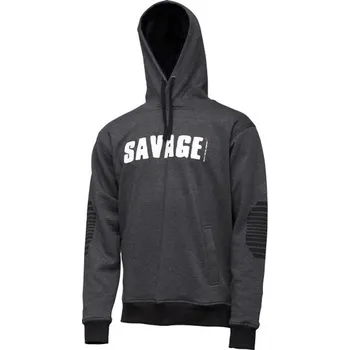 Rybářské oblečení Savage Gear Mikina Logo Hoodie - M