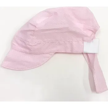 Čepice Chráněné dílny AVE Strážnice Kojenecká letní čepička s kšiltem - Růžová | 48