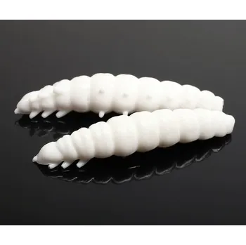 Nástraha Libra Lures Larva White - 3cm 15ks