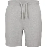 Build Your Brand Pánské teplákové kraťasy Terry - Šedý melír | 2XL