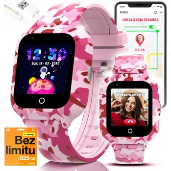 Chytré hodinky Chytré Hodinky pro děti JG Smart Watch NEMO LTE růžové