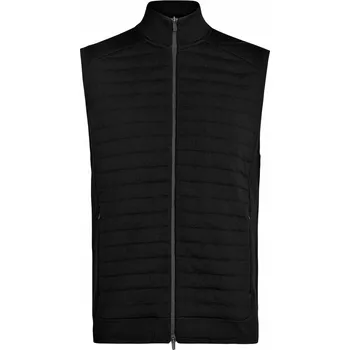 Pánská vesta vesta pánská ICEBREAKER M ZoneKnit Insulated Vest, BLACK - XL