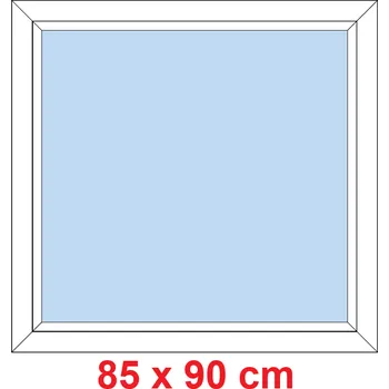 Okno Soft Plastové okno 85x90 cm, FIX neotevíravé