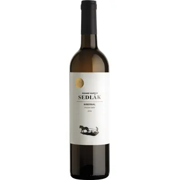Víno Vinařství Sedlák, Hibernal, pozdní sběr, 2024, 12,5%, 0,75 l, (holá láhev)