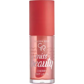 Lesk na rty Golden Rose Miss Beauty Cherry Tint Lip Oil 6 ml Tónovací olej na rty s třešňovou vůní