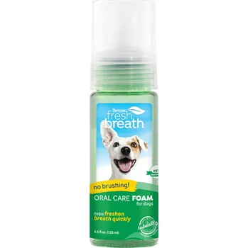 Péče o psí chrup Tropiclean Fresh Breath Instant Fresh FOAM 133ml - Osvěžující pěna pro okamžitý svěží dech
