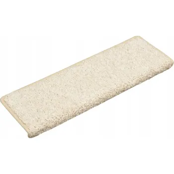 Nášlap na schod Podložky nášlapy na schody bílé 65x21x4 cm - sada 15 ks