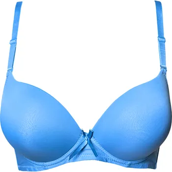 Podprsenka Dámská Push-Up podprsenka modrá 151 Velikost: 75B