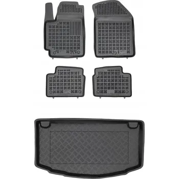autokoberec Sada autokoberců a rohožka do kufru pro Kia PICANTO II 2011-2017