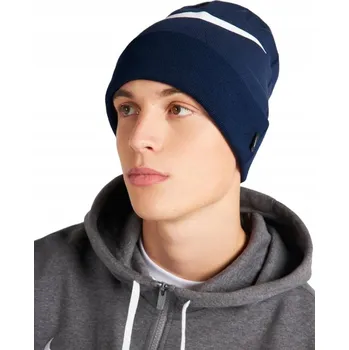Čepice Nike zimní čepice beanie modrá, univerzální velikost