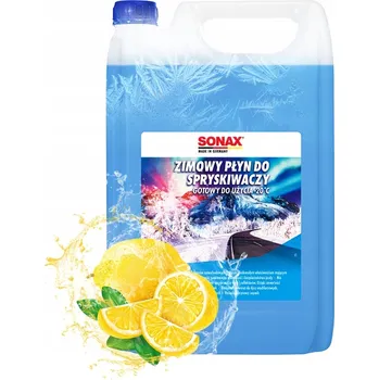 Náplň do chladiče a ostřikovače SONAX Zimní kapalina do ostřikovačů -20°C 4L