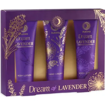 Kosmetická sada Aurora Dárková Sada KE DNI UČITELŮ 3 ks. Dream of Lavender levandule