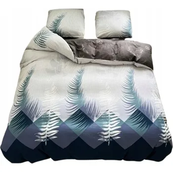 Povlečení POVLEČENÍ 200x220 OBOUSTRANNÁ BAVLNA SATÉN GierekHoff KOMPLET 3dílná SADA KAPRADÍ