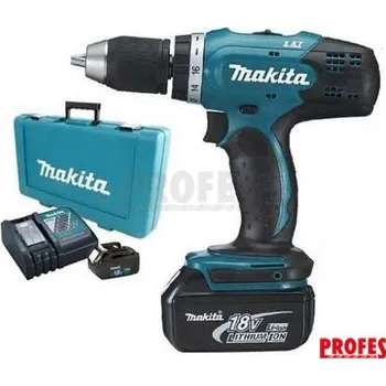Makita DDF453RFE2 Aku vrtací šroubovák Li-ion 18V/3Ah
