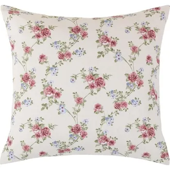 Polštář Polštářek DITA Smetanová,Růžová,Zelená 55/404 45x45 cm