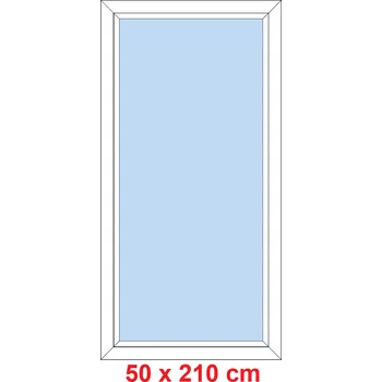 Okno Soft Plastové okno 50x210cm, FIX neotevíravé
